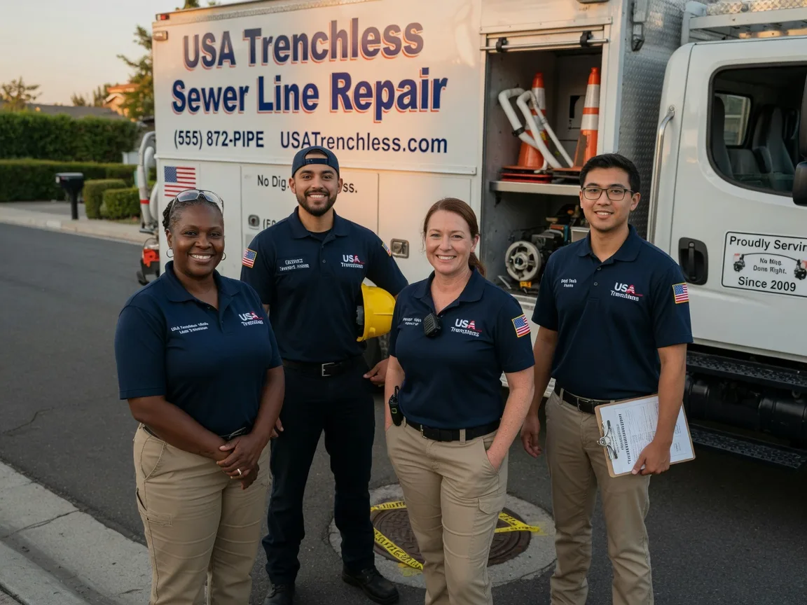 Sewer Line Repair company in New Summerfield, TX